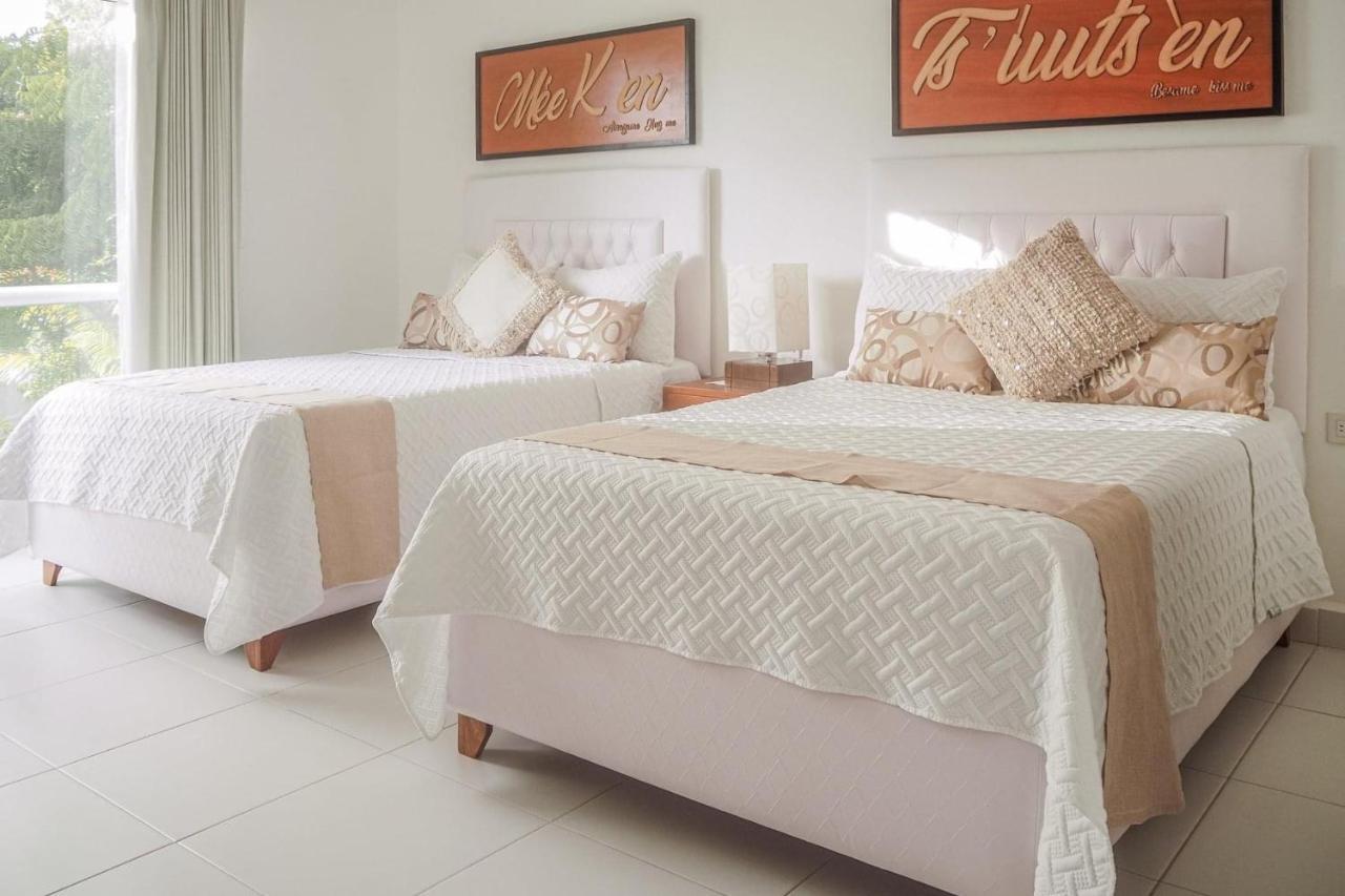 Saastah Hotel Boutique Valladolid  Bagian luar foto